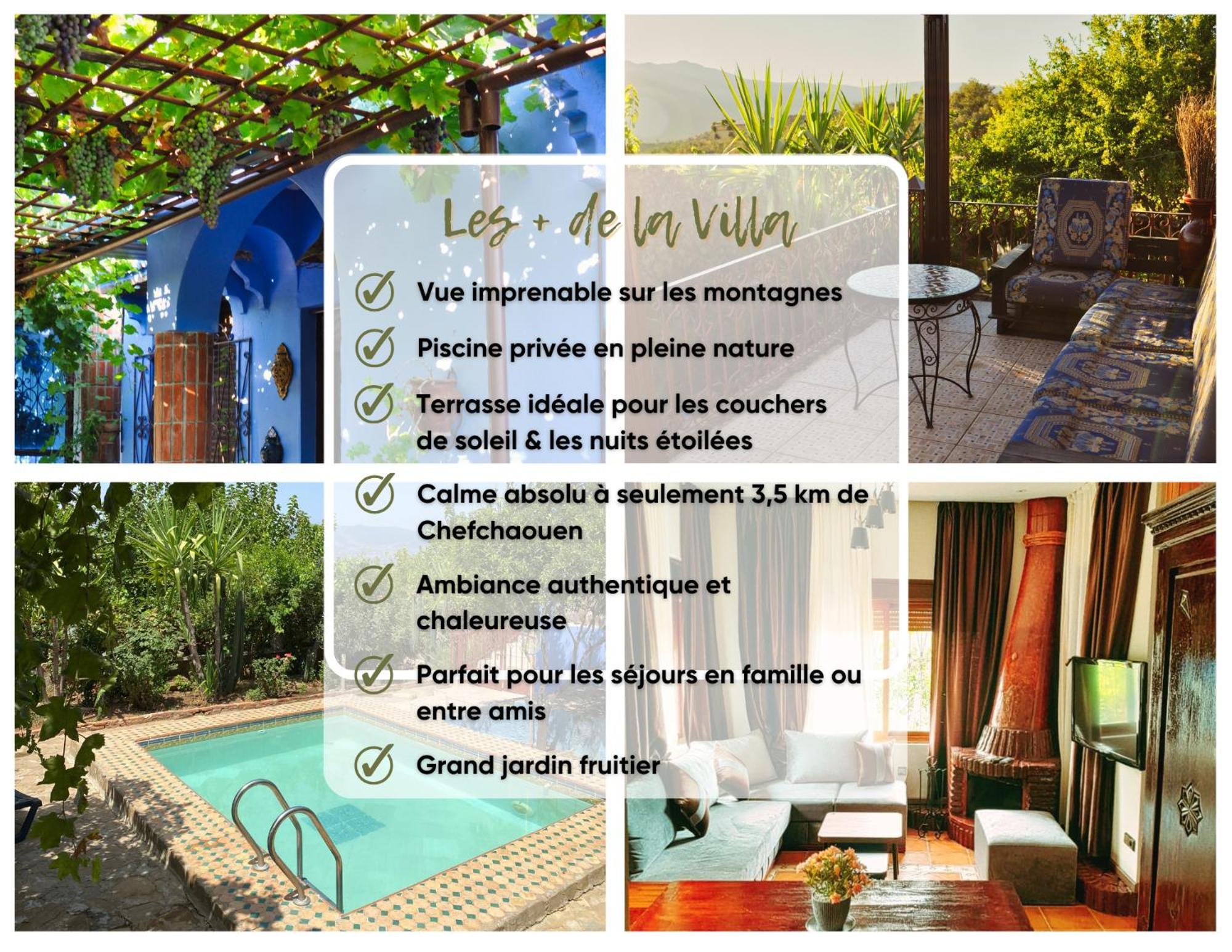 Villa Authentique Avec Vue Panoramique A 3 Km De Chefchaouen Ngoại thất bức ảnh